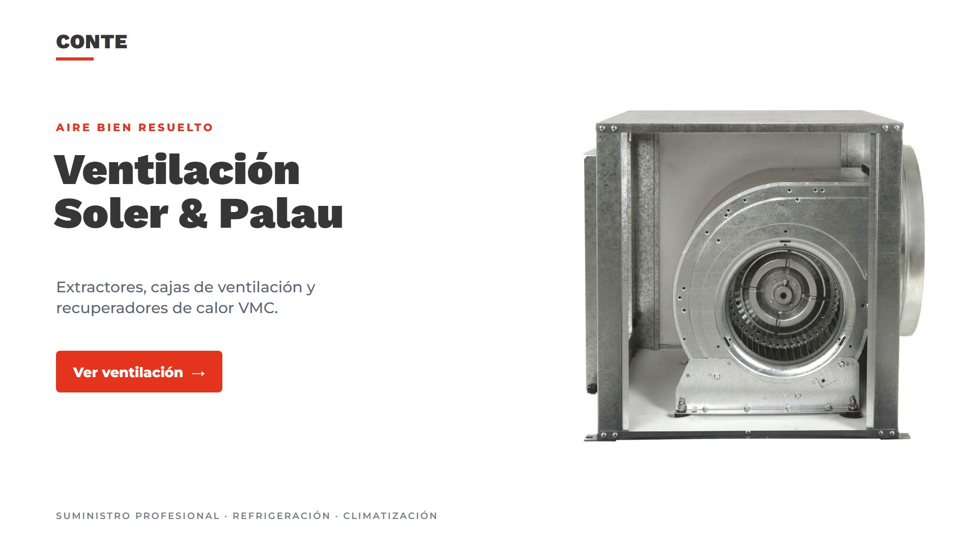 Ventilación Soler & Palau